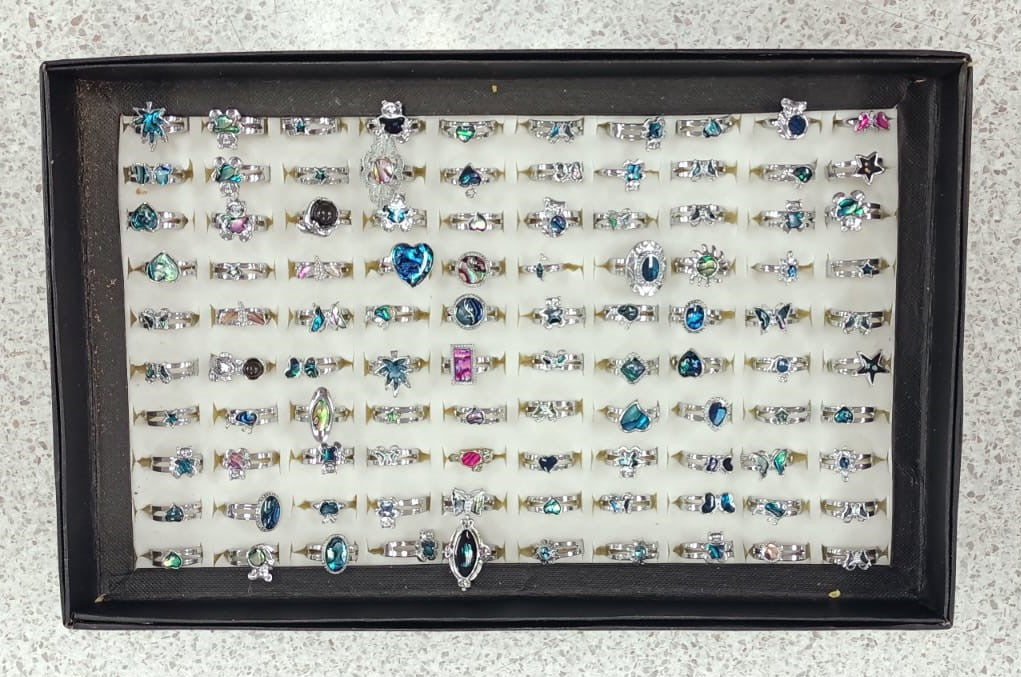 Artificial Mixed Style Rings - ASSORTED