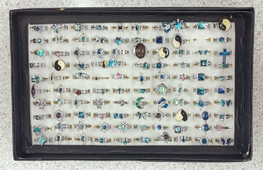 Artificial Mixed Style Rings - ASSORTED