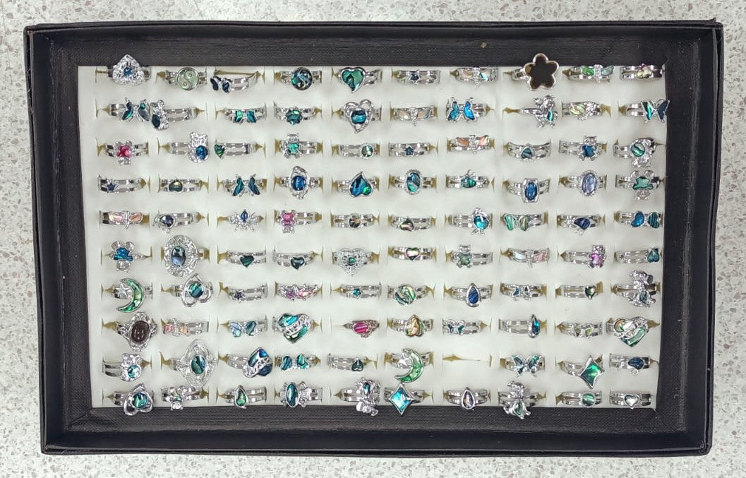 Artificial Mixed Style Rings - ASSORTED