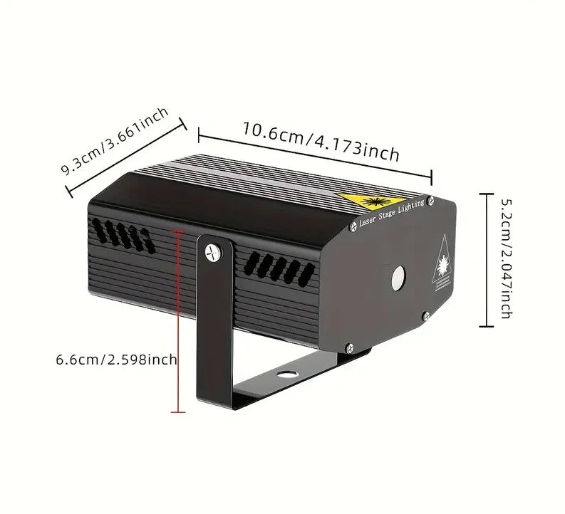 Multi-Mode DJ Disco Lights - USB Powered