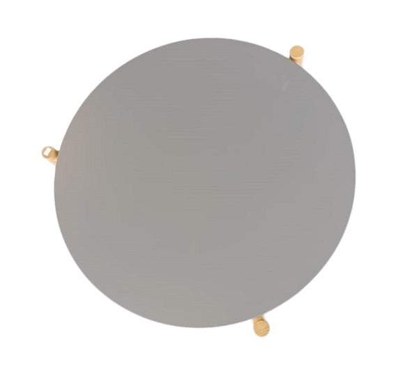 NIDO NIGHTBLOOM 3 LEG ROUND COFFEE TABLE (GREY)