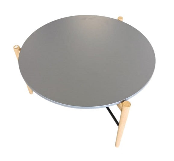 NIDO NIGHTBLOOM 3 LEG ROUND COFFEE TABLE (GREY)