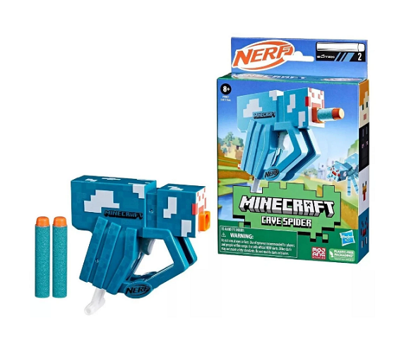 Nerf: Minecraft Microshot Blaster - Cave Spider