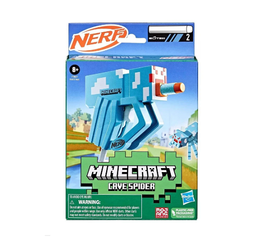 Nerf: Minecraft Microshot Blaster - Cave Spider