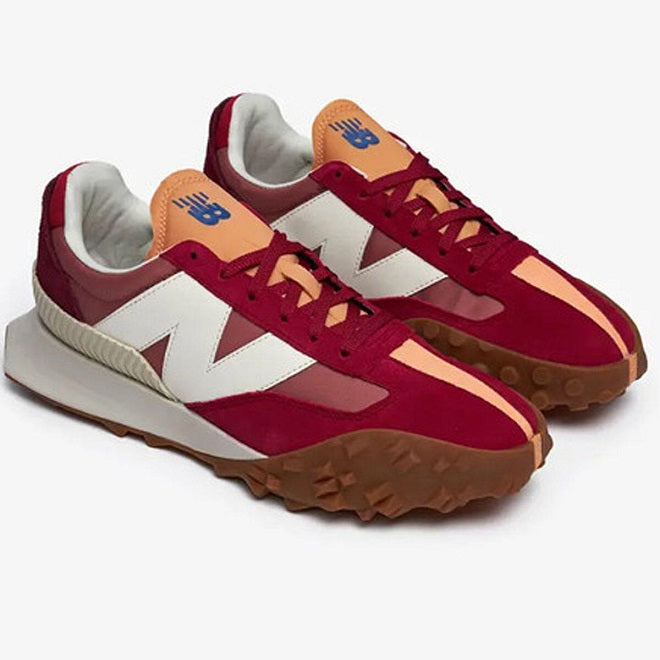 New Balance XC72 Washed Henna Horizon D Mens US13 Burgundy/White