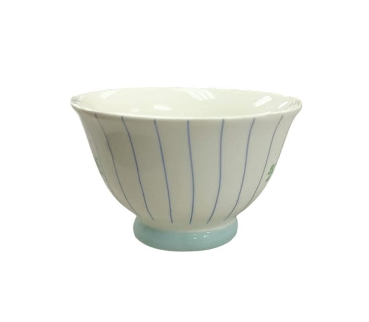 Hensen & Berry New Zealand Floral Bone China Cup White In Gift Box 230ml