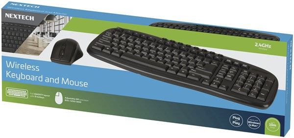 Nextech Wireless USB Keyboard and Mouse XC5136
