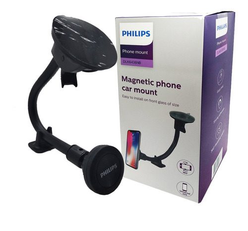 PHILIPS Magnetic Mobile Car Holder Mount Kit - DLK6438NB
