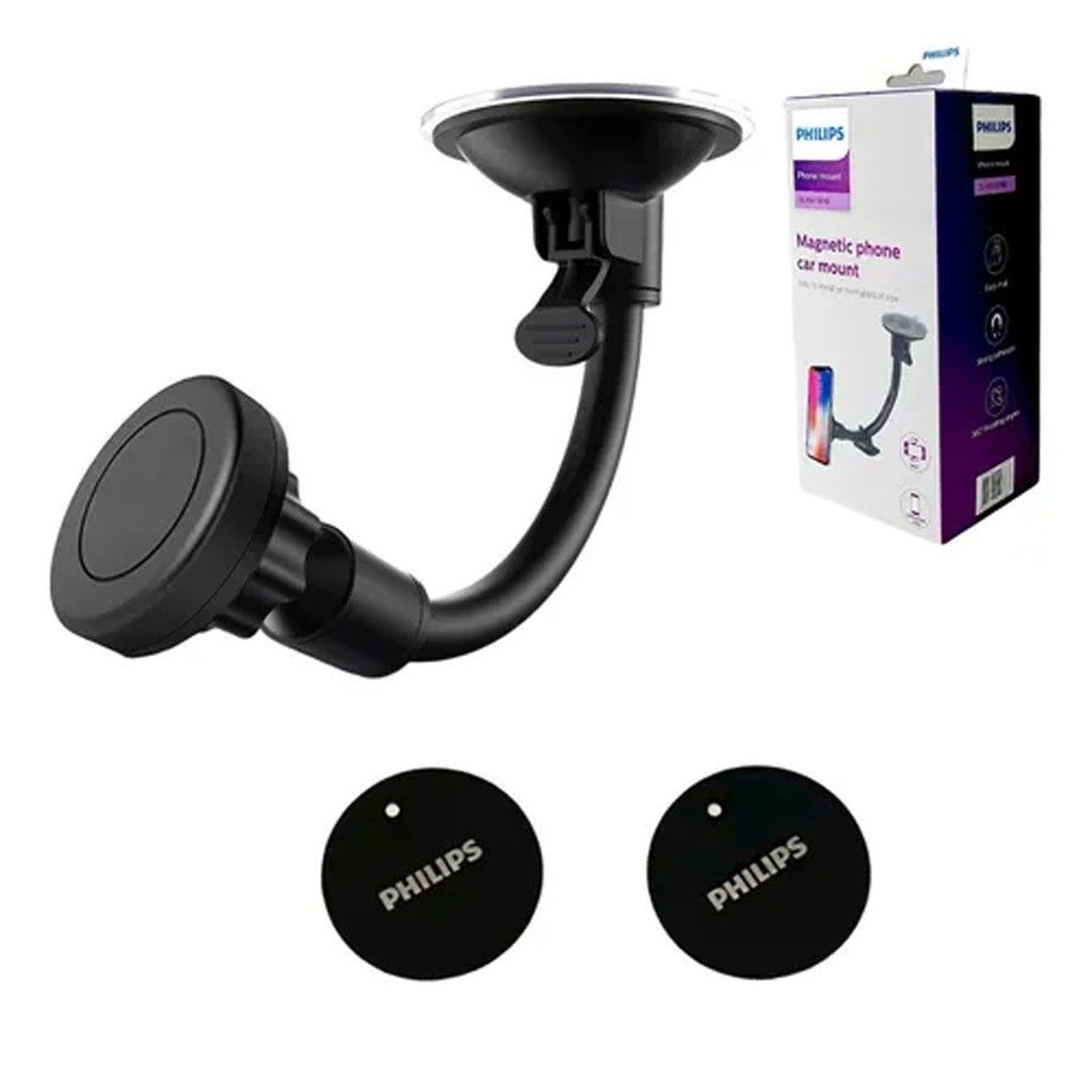 PHILIPS Magnetic Mobile Car Holder Mount Kit - DLK6438NB