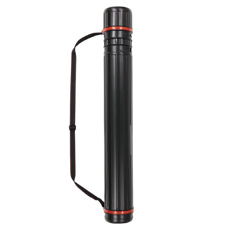 Plastic Storage Tube Black 8cm