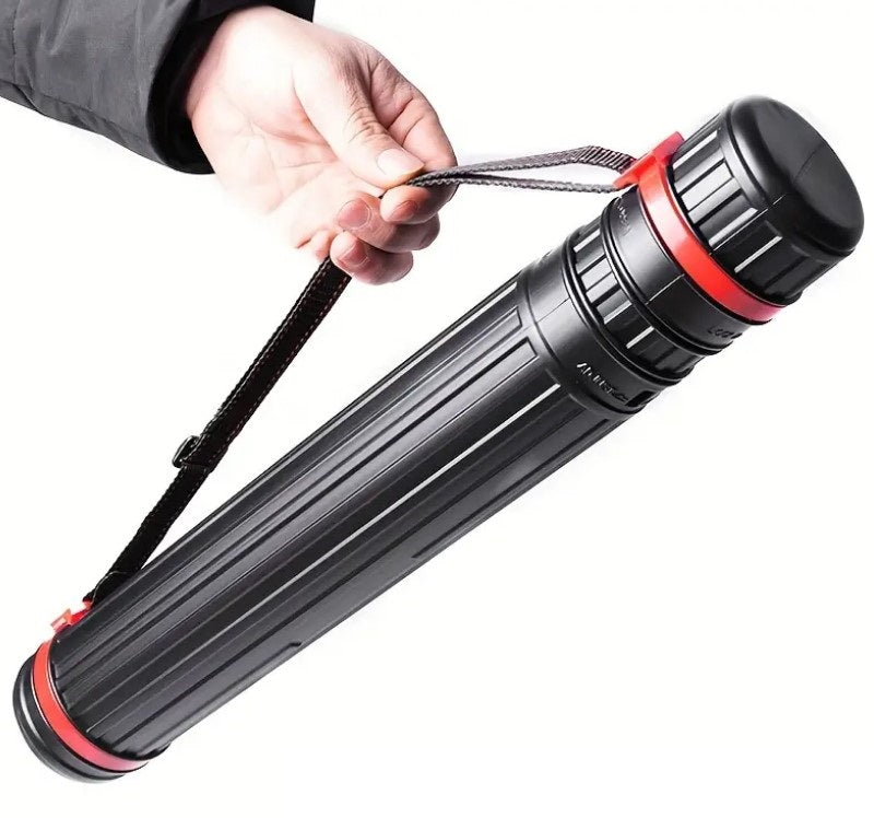 Plastic Storage Tube Black 8cm