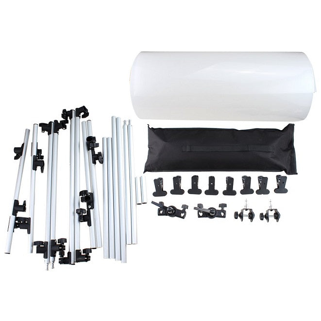 Portable Tabletop Plexiglass Cover Non-Reflective Photo Shooting Table