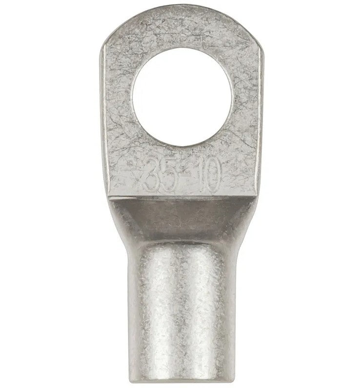 Powertech 10mm Non-Insulated Eye Terminal 35mm2 2AWG Pack of 2 PT4940