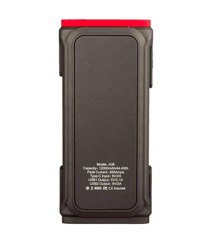 Powertech 12V 850A Jump Starter and Powerbank with 10W Wireless QI Charger MB3764