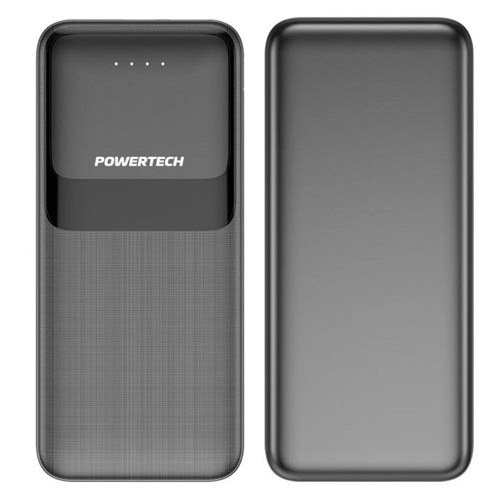 Powertech 20000mAh Power bank With Built-in Cables MB3865