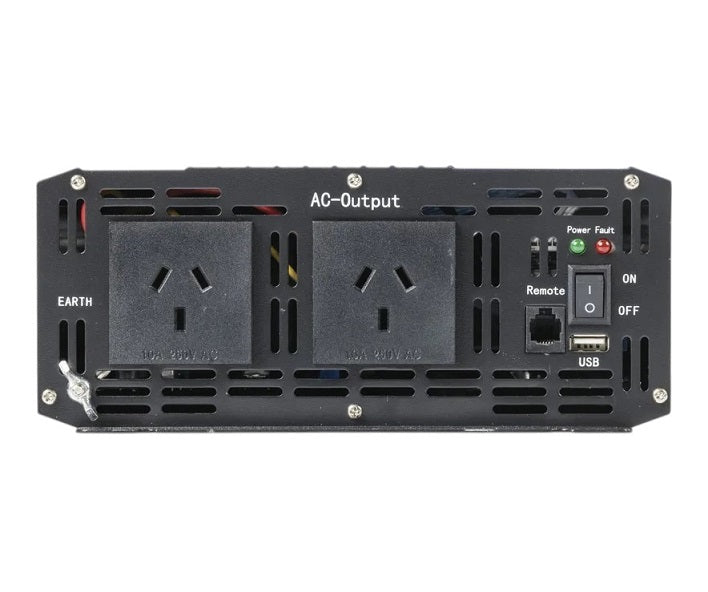 Powertech 2000W 12VDC to 230VAC Pure Sine Wave Inverter MI5740