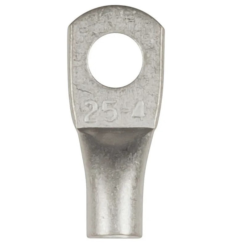 Powertech 4mm Non-Insulated Eye Terminals 2.5mm2 16-14AWG Pack of 8 PT4930