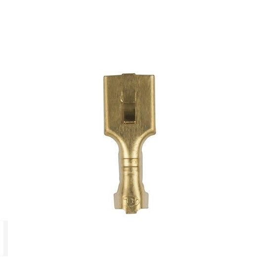 Powertech 6.3mm Non-Insulated Spade Connectors Pk 10 PT4630
