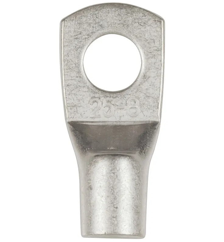 Powertech 8mm Non-Insulated Eye Terminal 25mm2 4AWG Pack of 4 PT4937