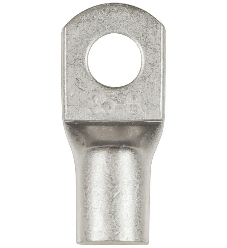 Powertech 8mm Non-Insulated Eye Terminal 35mm2 2AWG Pack of 4 PT4938