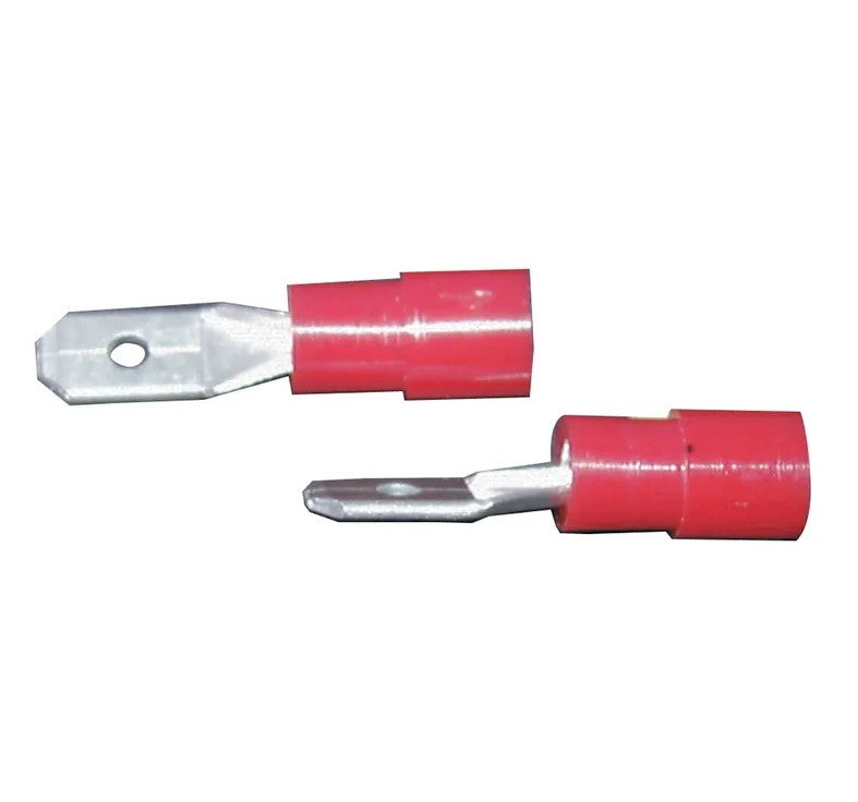 Powertech Mini Male Spade- Red - Pack of 8 PT4518