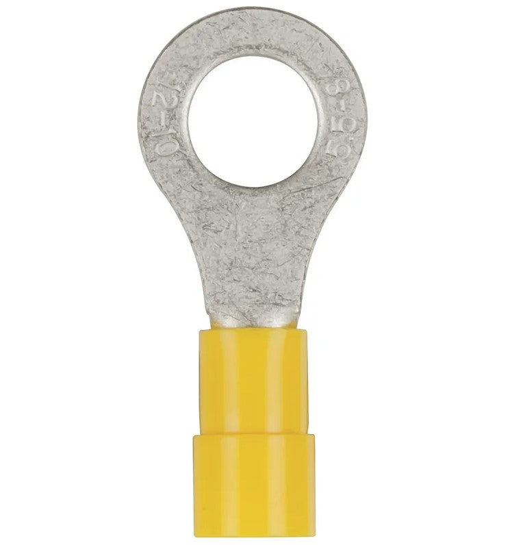 Powertech Yellow 8mm Eye Terminal - Pack 8 PT4718