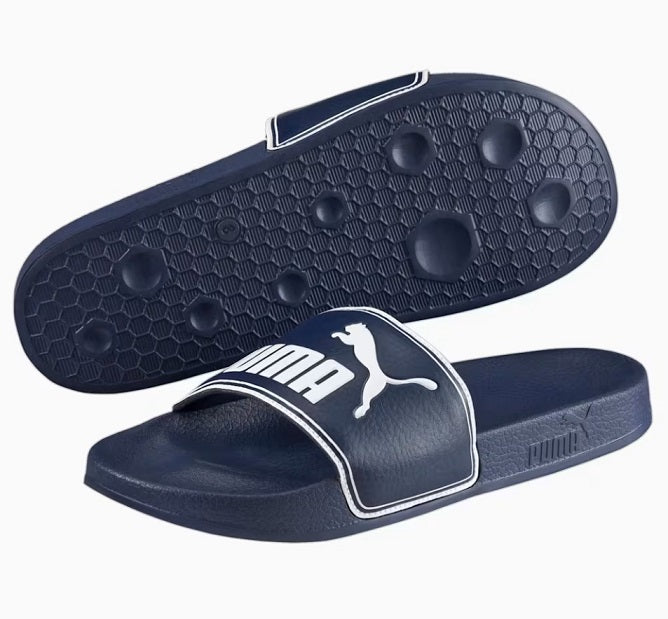 Puma Leadcat Unisex Slides Peacoat-White