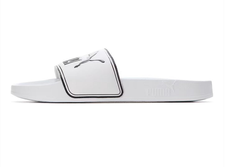 Puma Leadcat Unisex Slides Puma White-Puma Black