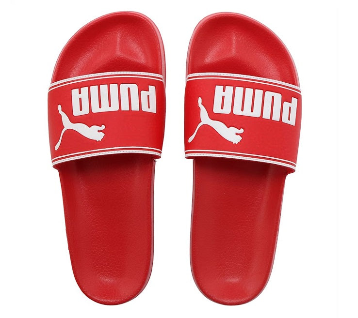 Puma Leadcat Unisex Slides High Risk Red