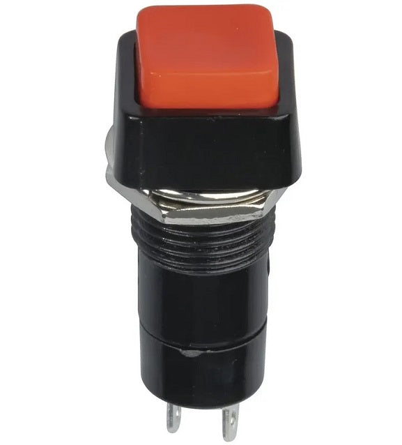 Pushbutton Push-On Momentary SPST Red Actuator SP0716