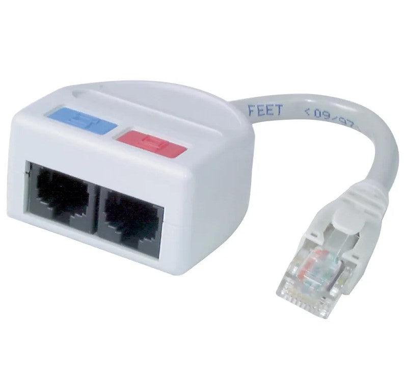 RJ45 Cat 5 UTP Splitter - 150mm YT6090