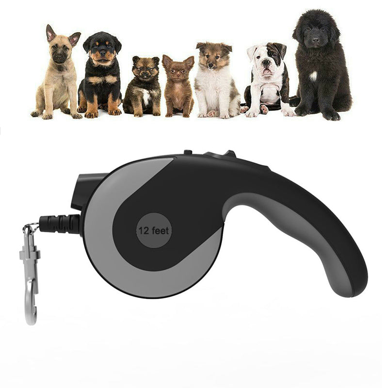 Retractable Lightweight LED Pet Leash - Medium/Large Dogs