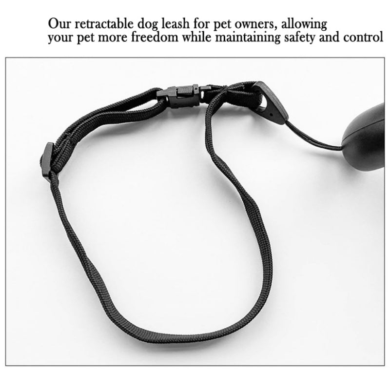 Retractable Lightweight LED Pet Leash - Medium/Large Dogs