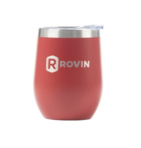Rovin 350ml Stainless Steel Cup with Lid