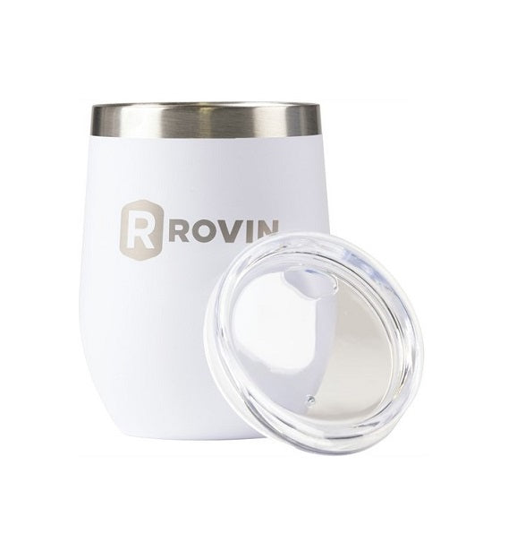 Rovin 350ml Stainless Steel Cup with Lid