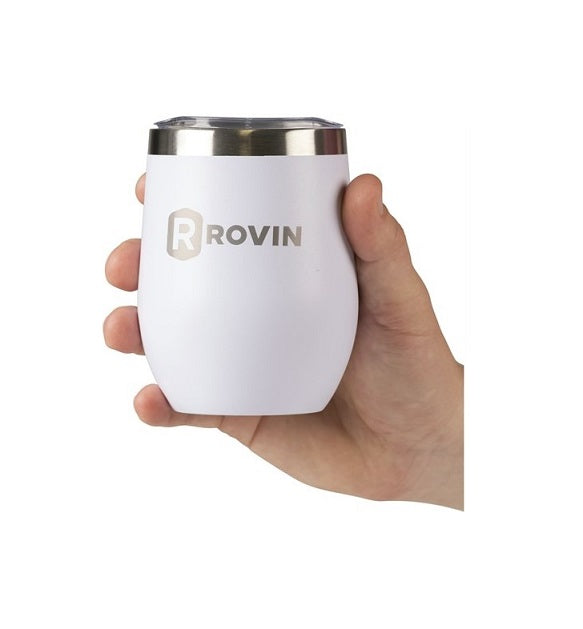 Rovin 350ml Stainless Steel Cup with Lid