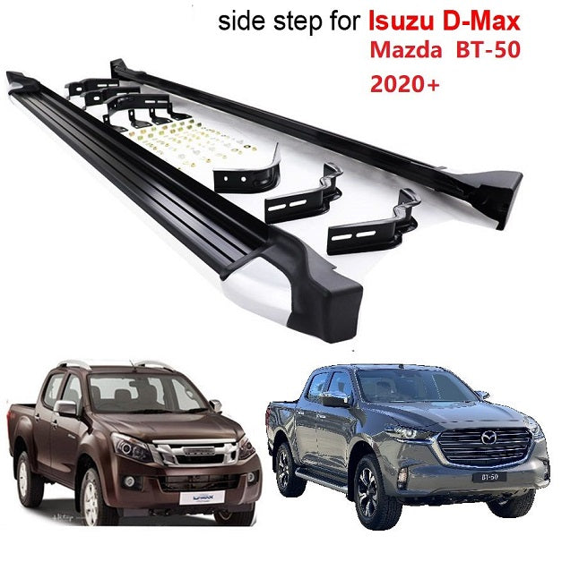 Running Board Side Step for Holden Colorado / New Shape D-max or BT-50 2021+