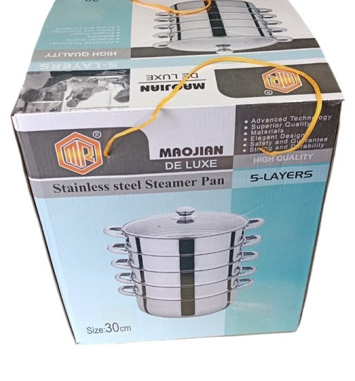 STEAMER 5 LAYER STAINLESS STEEL