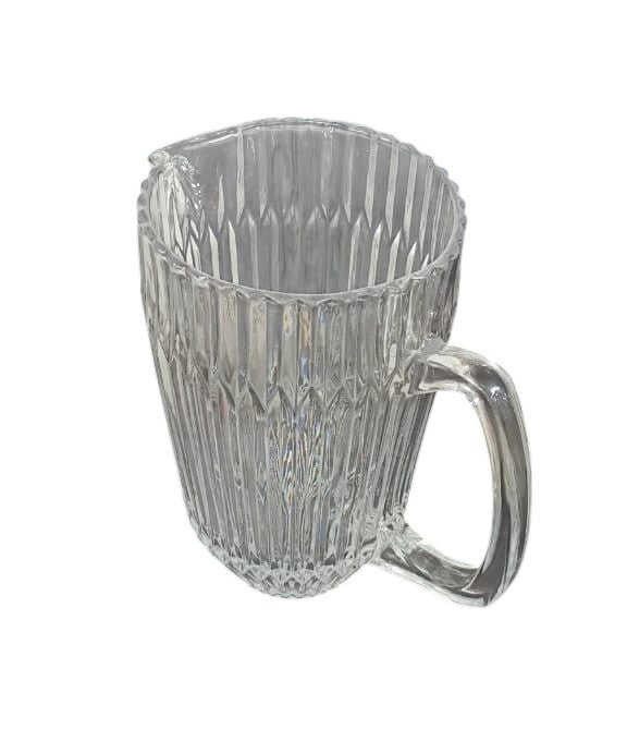 Salt&Pepper INDIO Ribbed Transparent Glass Jug 1.5L