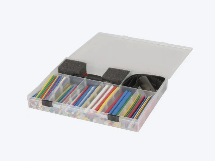 161 Piece Heatshrink Pack with Gas Powered Heat Blower TH1620