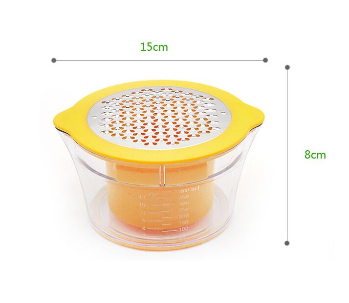 Corn Stripping Tool Corn Cutter & Remover with Built-In Measuring Cup Grater