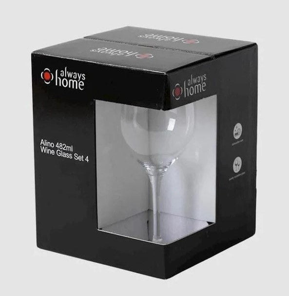 Always Home Alino Wine Glass 482ml 4 Pack