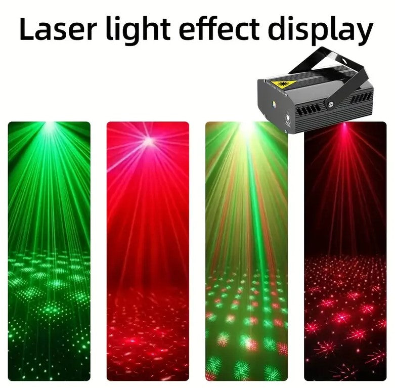 Multi-Mode DJ Disco Lights - USB Powered
