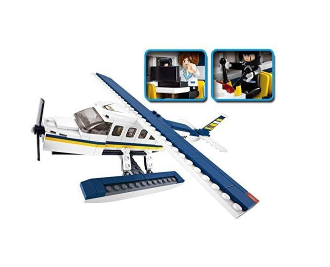 Sluban Aviation Seaplane Building Block-214PCS M38-B0361