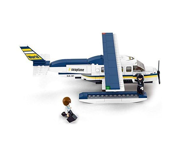 Sluban Aviation Seaplane Building Block-214PCS M38-B0361