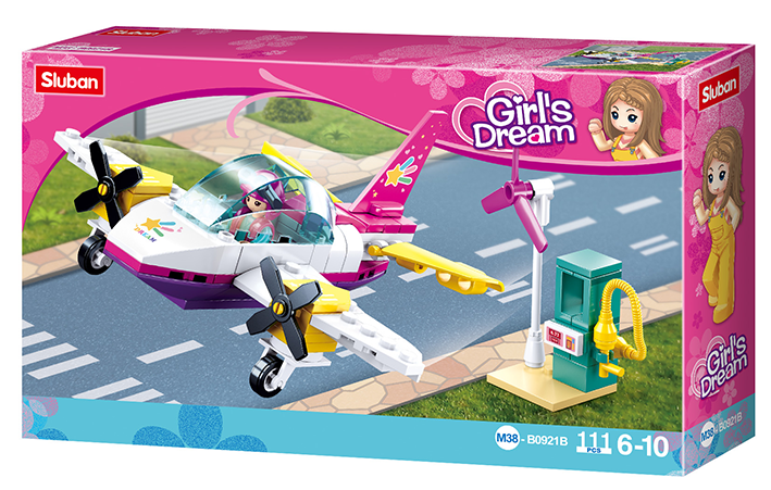 Sluban Girl's dream Transport Series M38-B0921 ASSORTED