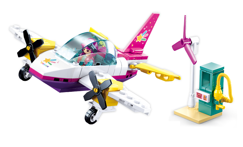 Sluban Girl's dream Transport Series M38-B0921 ASSORTED