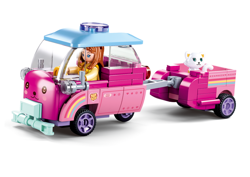 Sluban Girl's dream Transport Series M38-B0921 ASSORTED