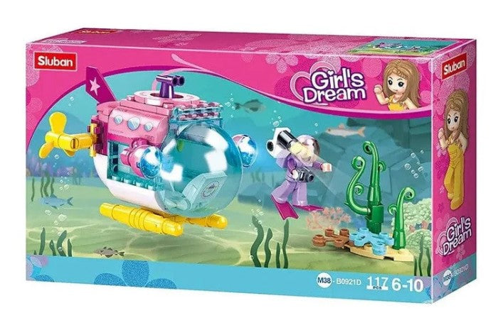 Sluban Girl's dream Transport Series M38-B0921 ASSORTED