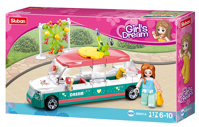 Sluban Girl's dream Transport Series M38-B0921 ASSORTED